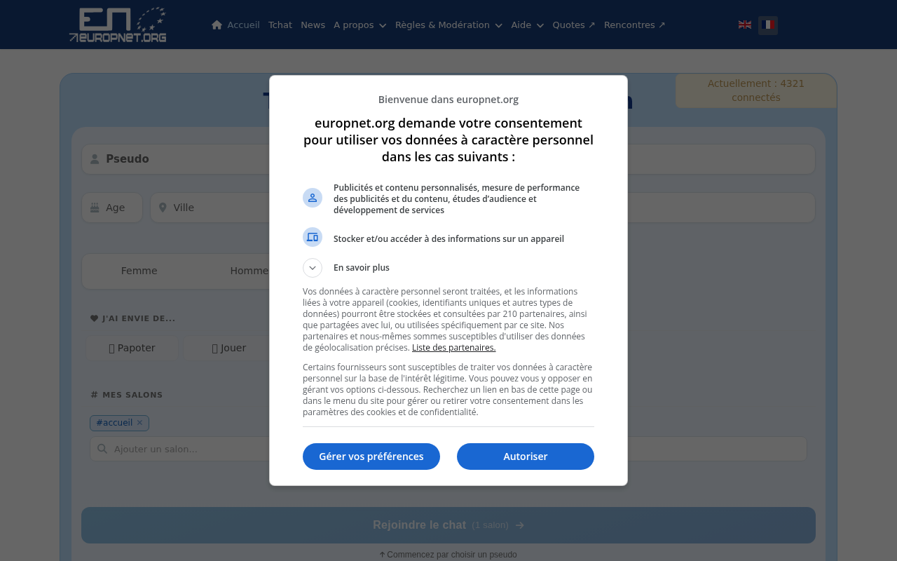 Chat EuropNet